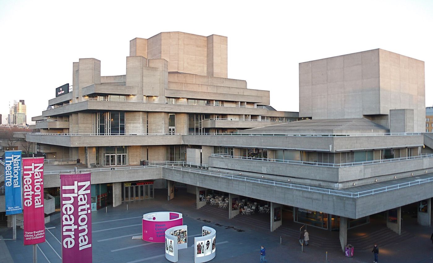 The National Theatre on London's South Bank.